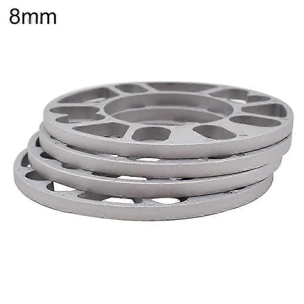 4st 3mm 5mm 8mm 10mm Universal Aluminiumlegering Bilhjul Däck Spacer Shims Set mengxi (PE)