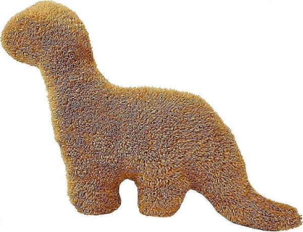 Dino Chicken Nugget Pudesæt 40 cm 3 stk. (Peng) Large