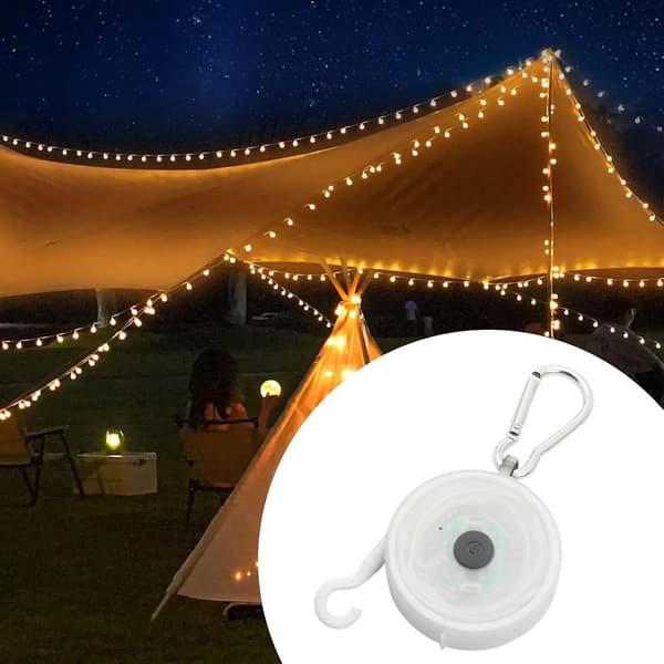 Campinggirlang 4-läges LED-ljusslinga (Pe)