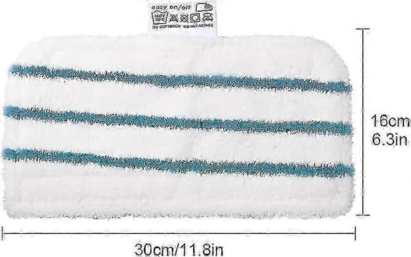 5 stk. mikrofiber-erstatningsrengøringspuder, kompatible med Black and Decker dampmoppe (Peng)