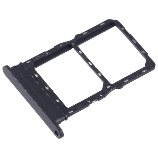 【Xhc-07】Mobiltelefon-reservedele til Honor Play7T SIM + SIM-kortbakke (Peng) Black