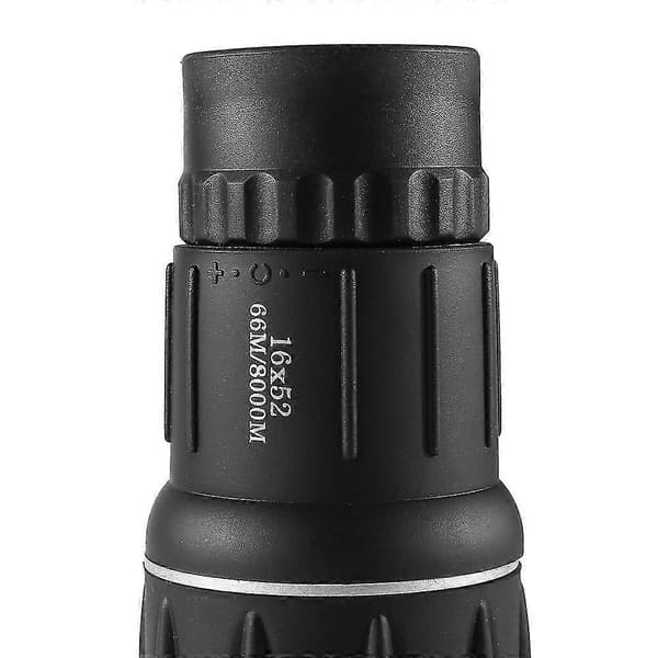 16x52 Højtydende Dual Focus Monokulært Teleskop (PE)