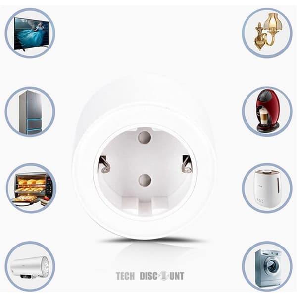 Smart plugg - Roame - Wi-Fi-anslutning, timerstyrning, röststyrning