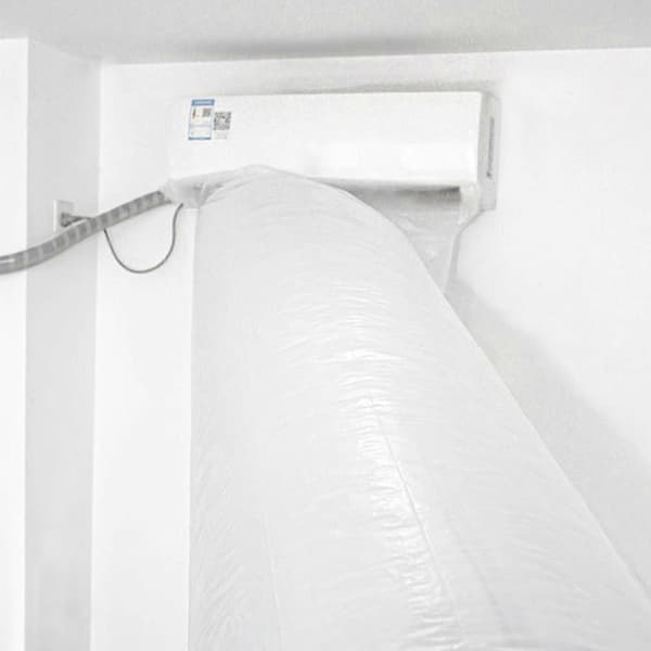 Utblåsningsslang för luftkonditionering, bärbar luftkonditioneringspåse, ventilationsslang i HDPE för luftkonditionering (Peng) 10m