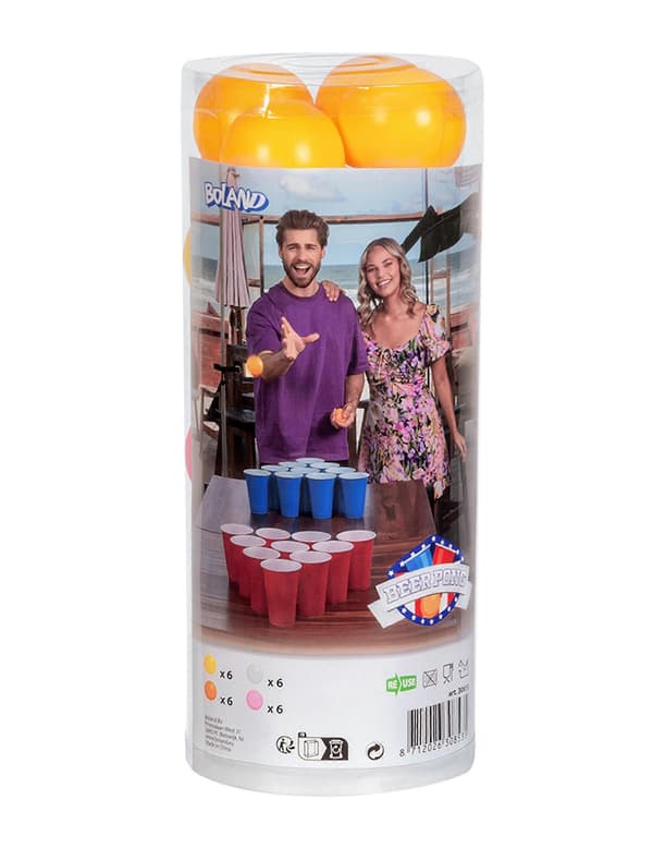 24 beer pong-bollar (Peng) Standard