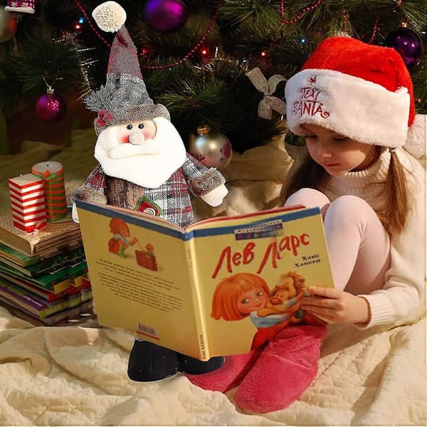 Juldekoration, julleksak med långa ben (Pingvin)