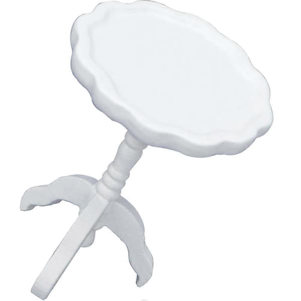 Mini runt bordsornament Träbordsdekoration för 1 styck (Peng)