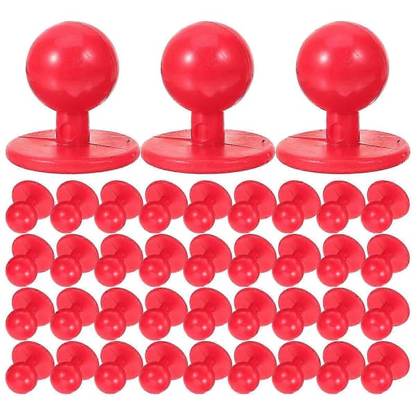 100 st knappar Praktiska klädknappar Kockdräkt Syknappar DIY Plastknappar (Peng)