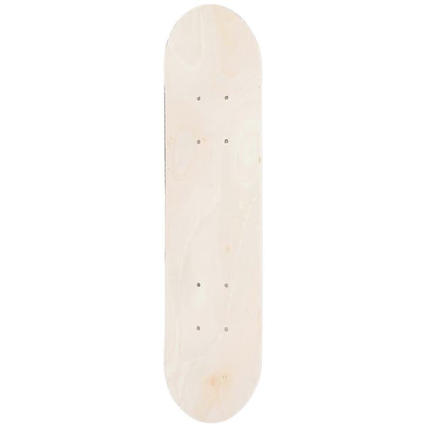 Obehandlad skateboardbräda, gör-det-själv blank skateboard för graffiti (Peng) 59.5x14.5cm