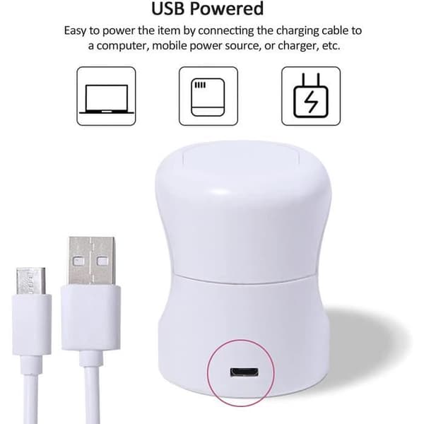Mini UV neglelampe til gel neglelak, USB LED UV-lamper til gelnegle, hurtigtørrende lampe til (Pe)