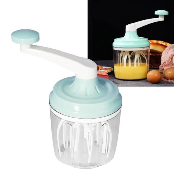 Handmixer - SHIPENOPHY - Äggvisp 1200 ml - ABS-material - Brusreducering - Halkfri (Pe)