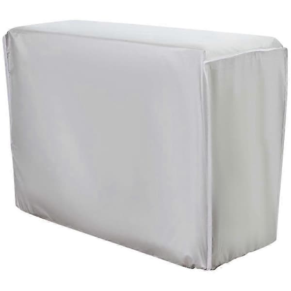 Appliance Covers Polyester Aircondition-overtræk Regnvejrsdage Støvtæt Foldbart Sølv 86.00X60.00X35.00CM 1-pak (Peng) Silver 86.00X60.00X35.00CM
