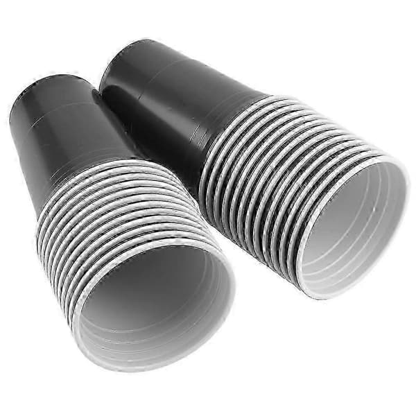 Seneste Beer Pong-sæt Beer Pong Drikkespil-sæt Beer Pong-kopper - 25 kopper (Sort) (Peng)