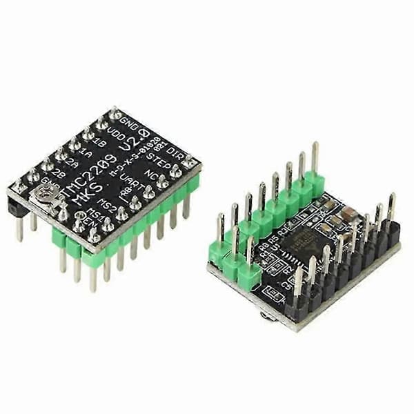 MKS TMC2209 Steppermotordriver kompatibel med Genl Robin Nano 3D-printerdele (Peng)