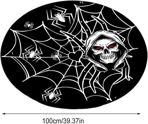 Halloween køkkenmåtte vaskbar genanvendelig dørmåtte (Pe)