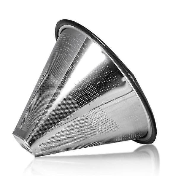 Kaffefilter i rustfrit stål til Moccamaster KBGV og KBT kaffemaskiner Genanvendeligt kaffefilter Dobbelt (PE)