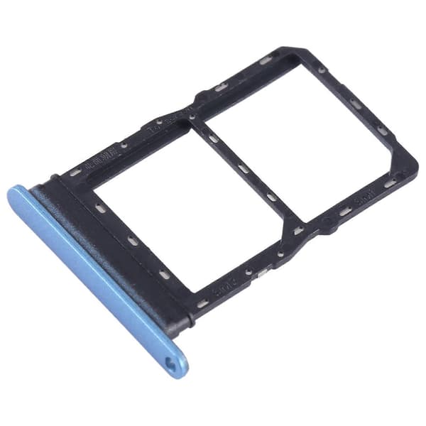 【Xhc-07】Reservdelar för mobiltelefon för Honor Play7T SIM + SIM-kortshållare (Peng) Blue