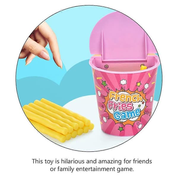 Plastleksak för reaktionsförmåga Pommes Frites-spel (Peng)