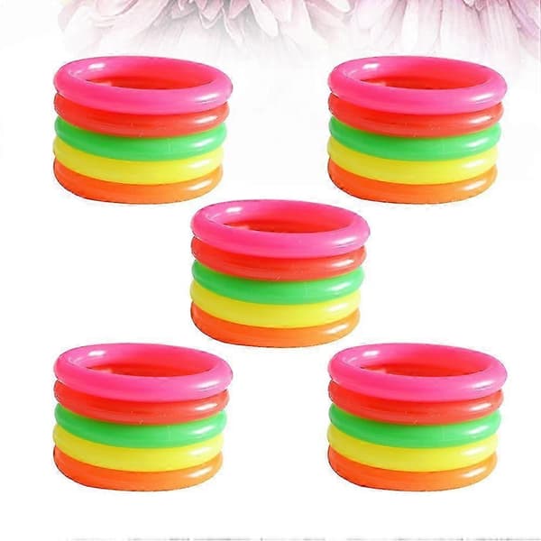 25 stk. kastesæt med ringe (Peng)
