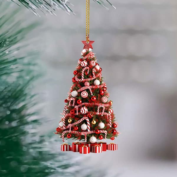 Julgransdekorationer Set - Ornament och Figurer för inomhusbruk (Pe)