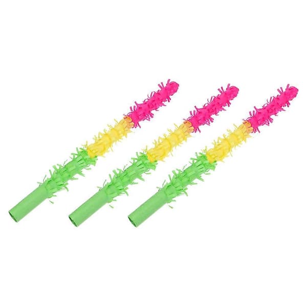 Pinata-stokke af papir til festlege, 3 stk. til børnefødselsdage (Peng)