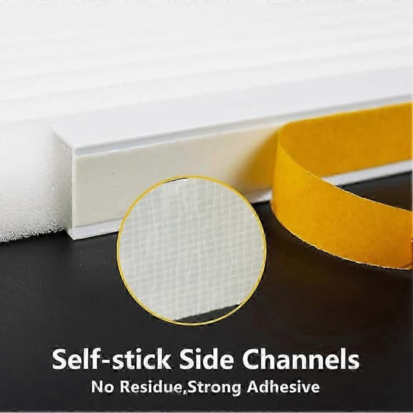 Skumisoleringspaneler för fönsterluftkonditionering, isoleringssats för AC-sidor, 2-pack, 43 cm hög x 23 cm bred x 2,2 cm tjock (Peng)