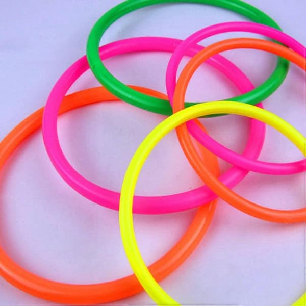Plastringar för kastspel, set med 15 st (Peng)