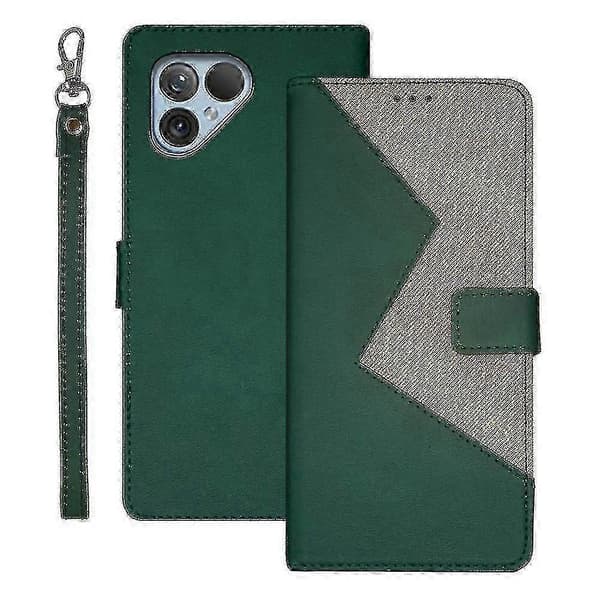 kompatibel Fairphone 5 etui med holder PU telefoncover