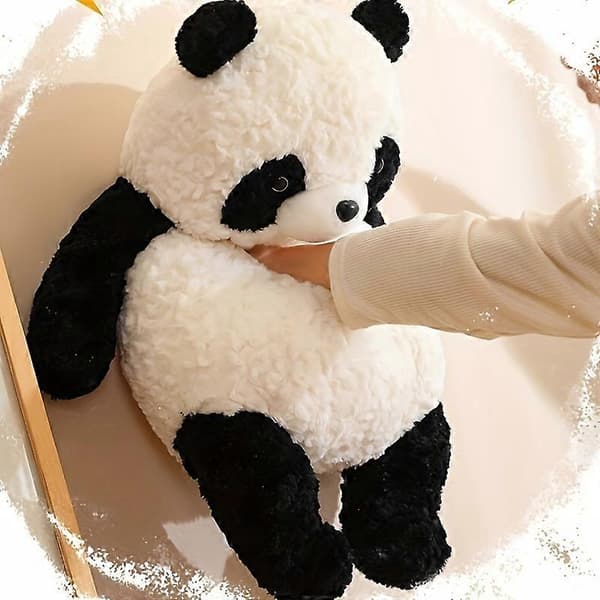 Liggande pandadocka, populär jättepanda sov-kudde, mjukisdjur, födelsedagspresent, tygdocka (Peng)