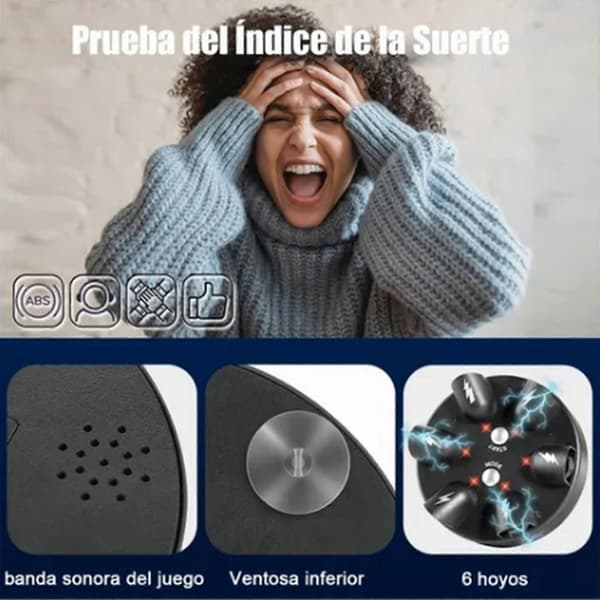 Lucky Electric Shock Finger Game Machine Electric Shocking Roulette 6 Fingers (Peng)