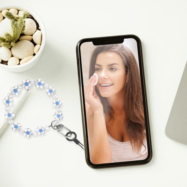 Mobilberlock med blommor i blandade färger, 3-pack (Peng)
