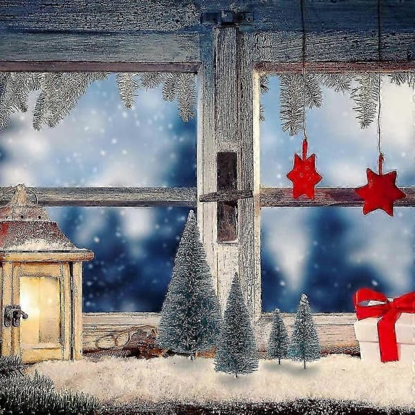 2025 3 kpl/setti minijoulukuusia, DIY-pulloharjakuuset (Peng)