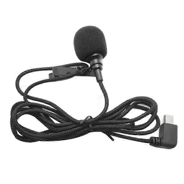 För SJCAM SJ8 SJ9 Lavalier Mikrofon Typ C Externa Tillbehör (PE)