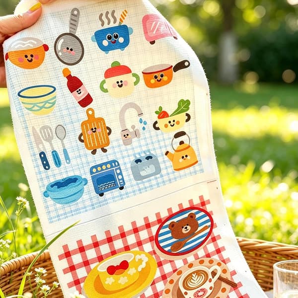 Mikrofiberklude Parti af 20 (25x25cm) (Pe)