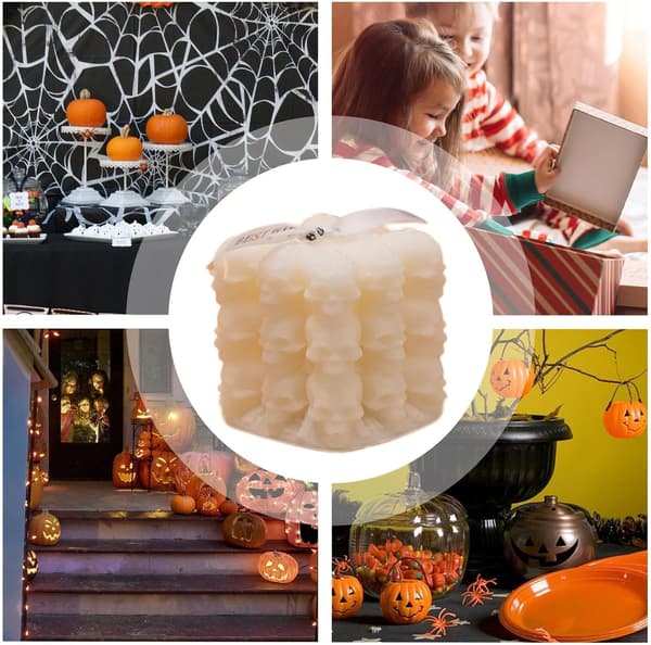 Stort Halloween Kubljus Set om 6 (Pe)