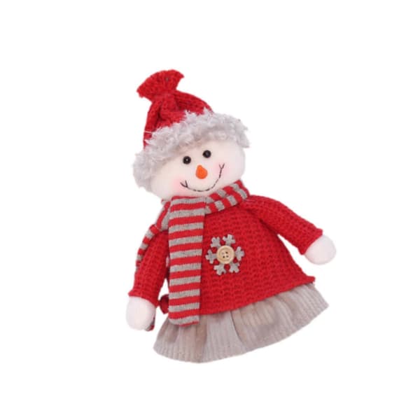 Juldekoration docka bordsdekoration söt julfigur (pingvin) Snowman