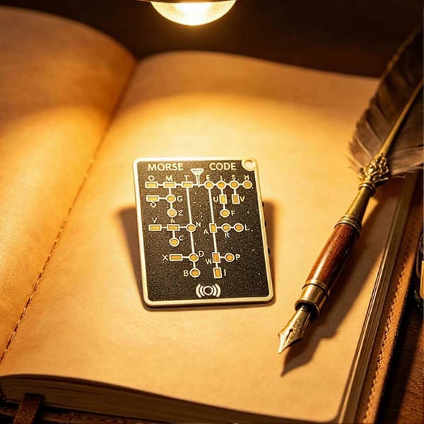 Alloy Morse Code Quick Check Card (Peng)