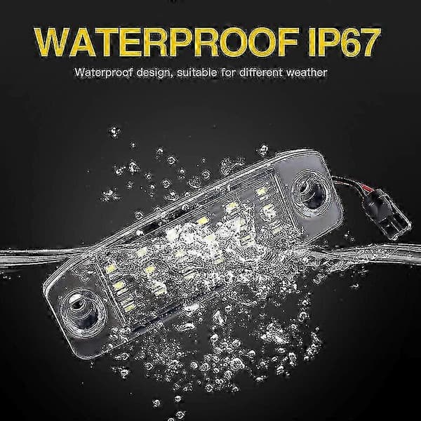 Bil LED-nummerpladelys kompatible med Hyundai Sonata YF 10MY GF 10 (Peng) 2PC LED