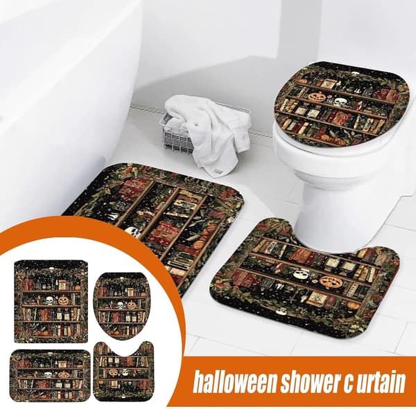 Halloween Wrinkles Duschdraperiset (Pe)