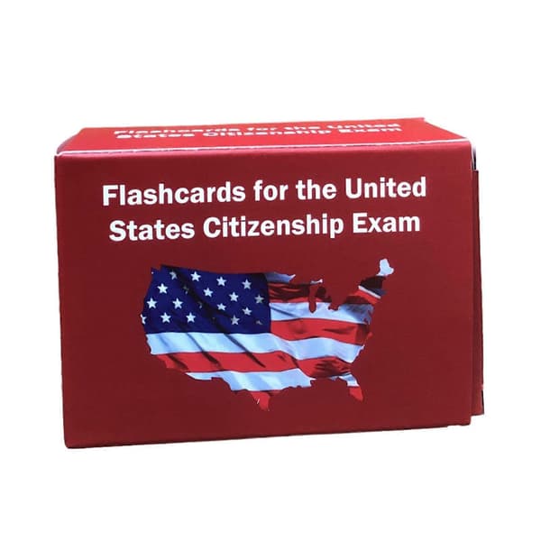 US Citizenship Test 2024 Flashcards, 100-frågors studieset för förberedelse inför amerikanskt medborgarskapsprov (Peng)