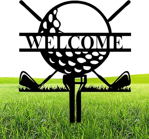Golf-stil pæl til facadeinstallation, robust og hul jord (Pe)