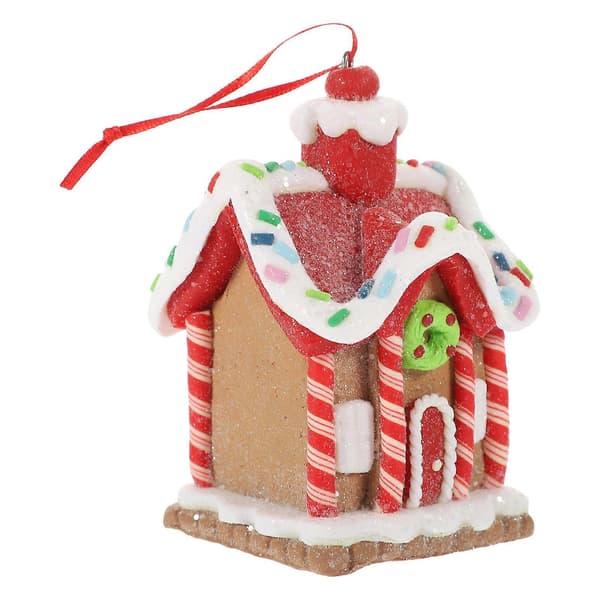 Julhus Mini Julhusdekoration för julbordsdekoration (Peng)