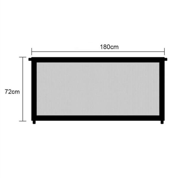 Säkerhetsgrind - Ej specificerad - 180x72 cm - Nylon - Inomhus - Hund (Pe)