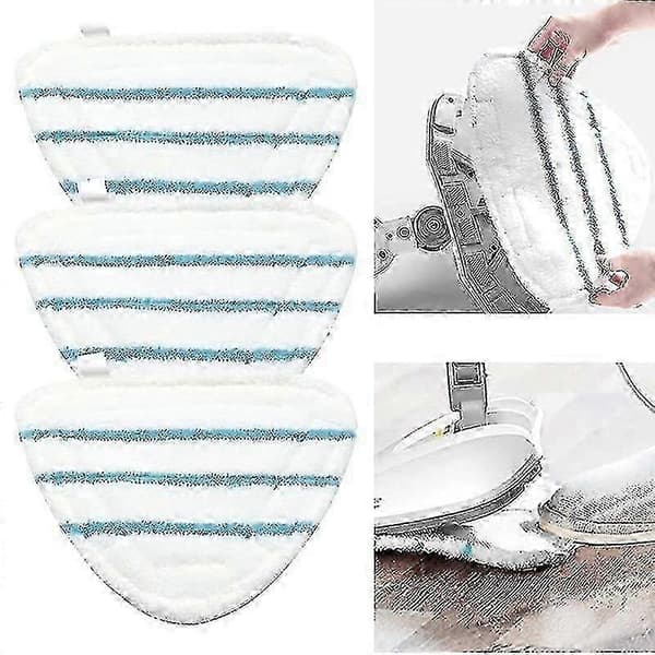 4-pack ersättningsmoppdynor för Silvercrest Lidl ångmopp (Peng)