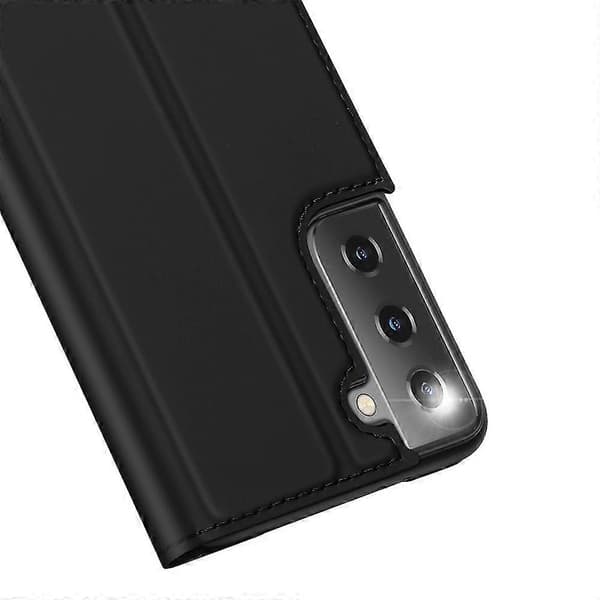 PU + TPU -nahkakotelo Samsung Galaxy S21 5G -puhelimelle (Peng) Black
