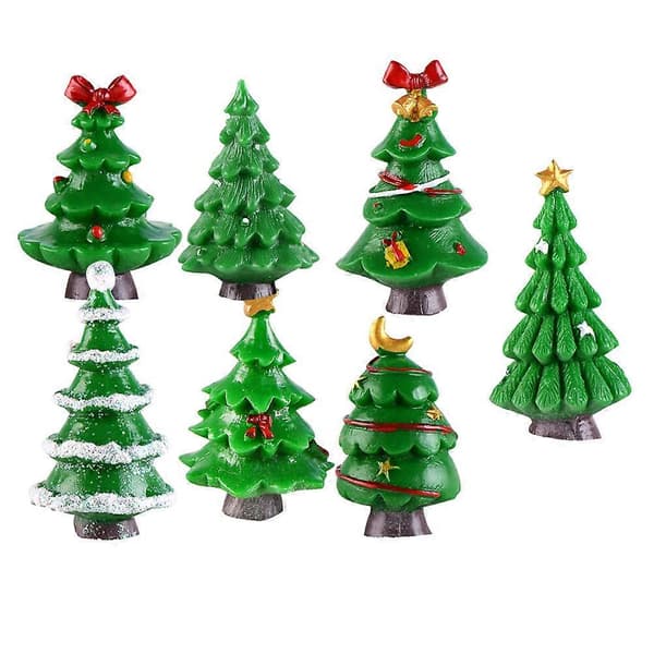Juldekorationer för mikrolandskap, 11 st miniatyrprydnader (pingvin)