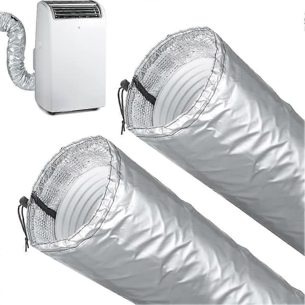2-pack isoleringshölje för portabel AC-slang, för 5\" & 5,9\" diameter, avancerad värmeisolering (Peng)