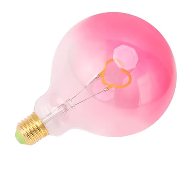 Dekorativ LED Pære - SHIPENOPHY - E27 Pære - 2W - Gradient Pink - Dæmpbar (Pe)