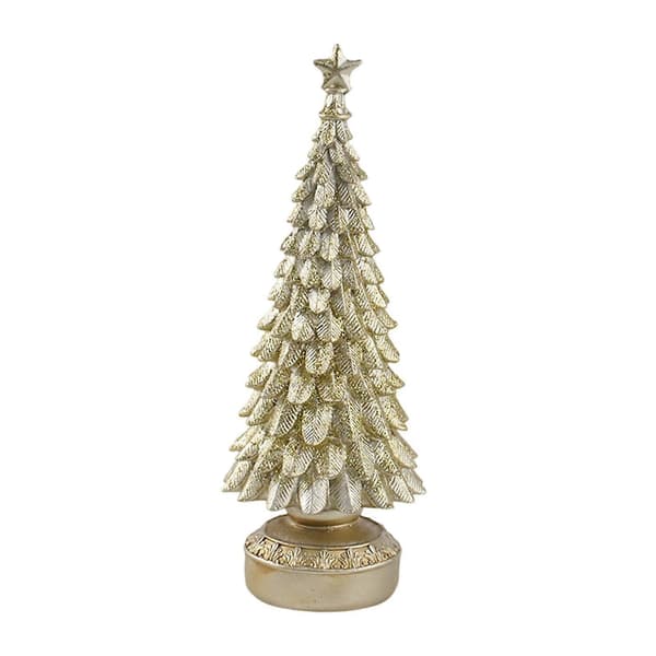Julgransfigur Julbordsdekoration Inflyttningspresent Jul (Peng) Champagne