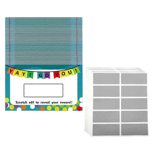 DIY Party Skraplotter Tomma Papperskort för Event 50-pack (Peng)
